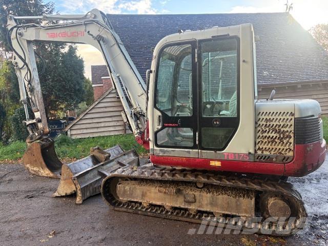 Takeuchi TB175 Midi rýpadlá 7 t - 12 t