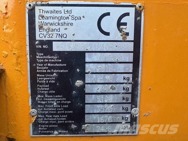 Thwaites 3T Swivel Stavebné sklápače