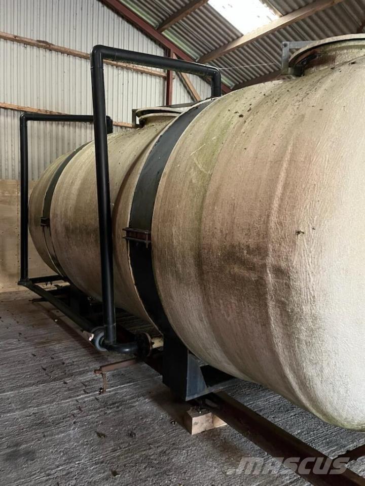  15.000 L vandtank Násypky, dúchadlá a dopravníky