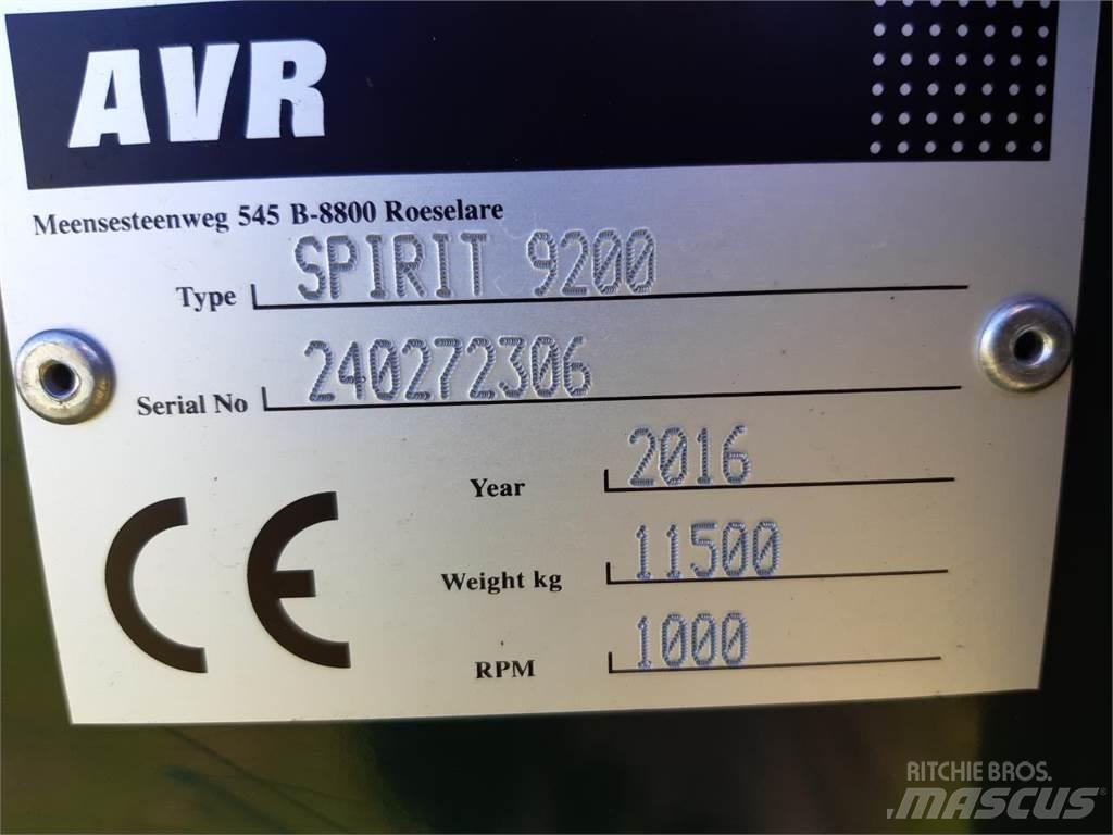 AVR SPIRIT 9200 Zemiakové kombajny