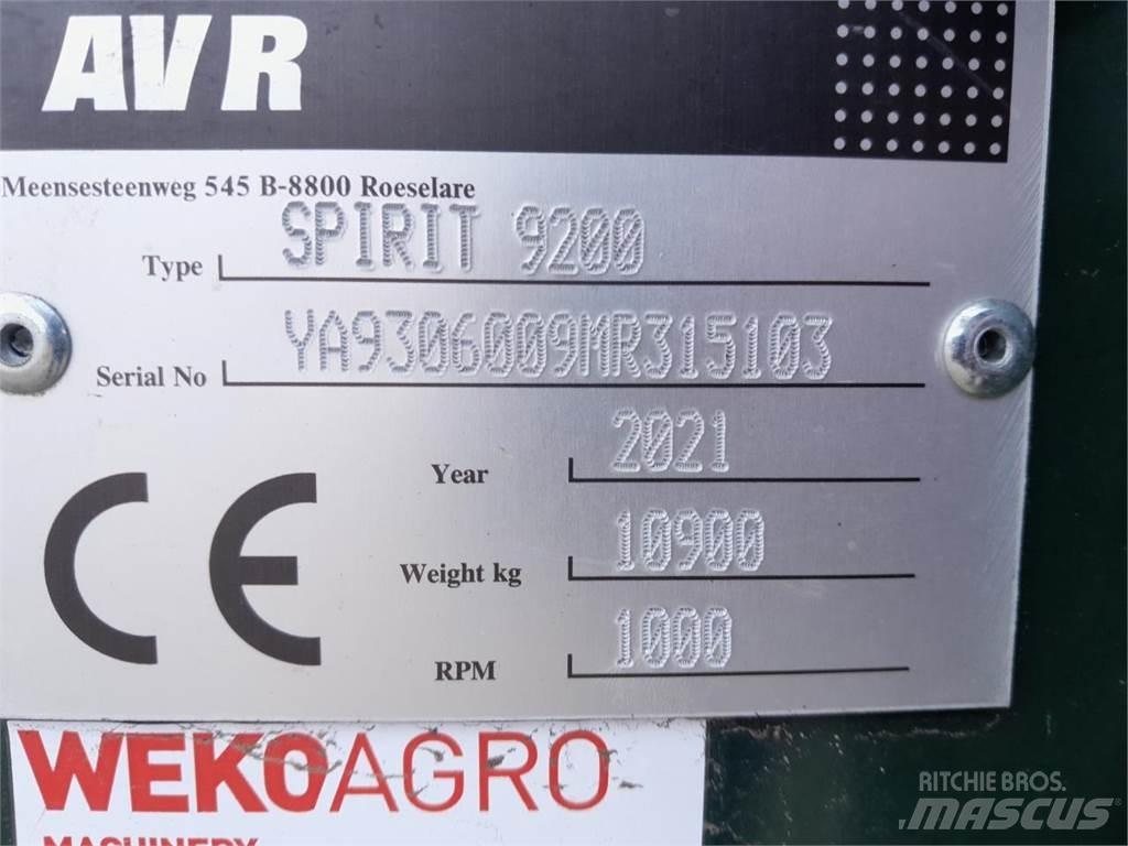 AVR SPIRIT 9200 Zemiakové kombajny