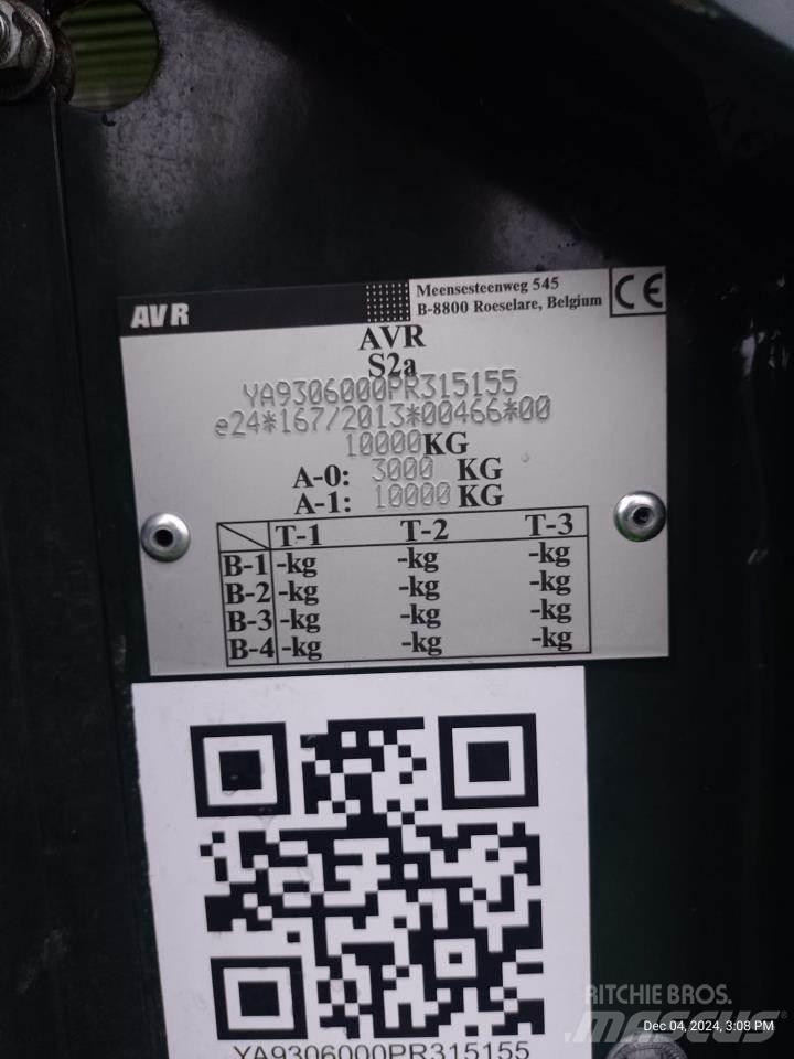 AVR SPIRIT 9200 Zemiakové kombajny