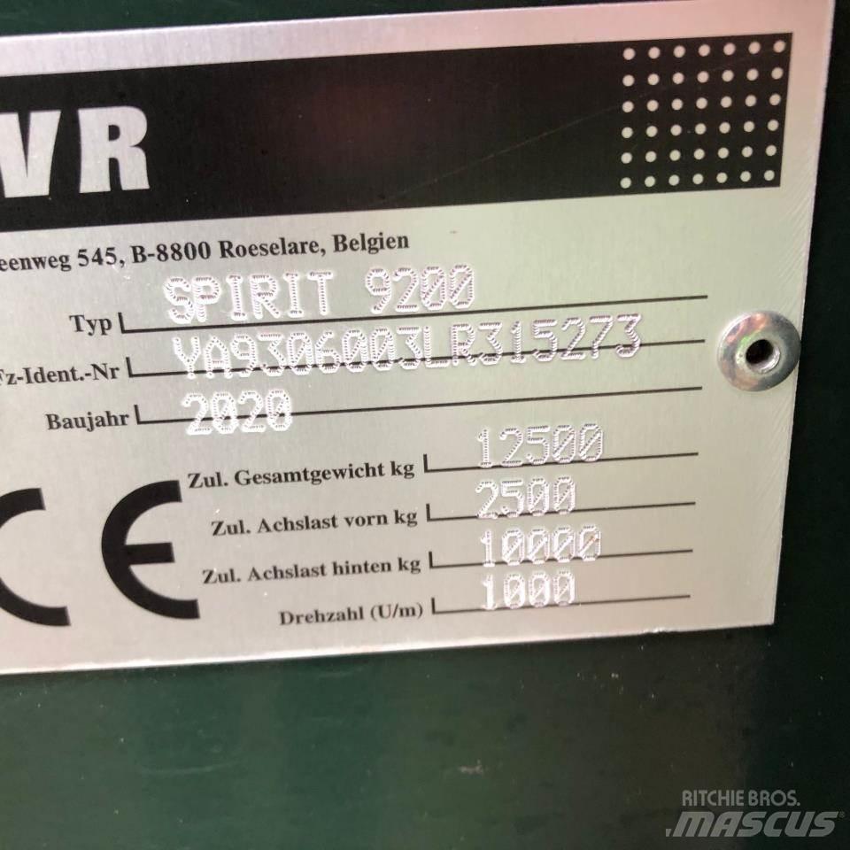 AVR SPIRIT 9200 Zemiakové kombajny