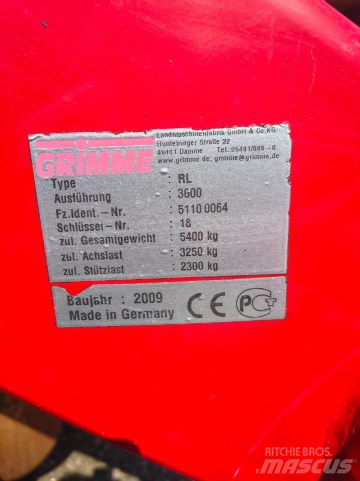 Grimme RL3000 Riadkové kultivátory