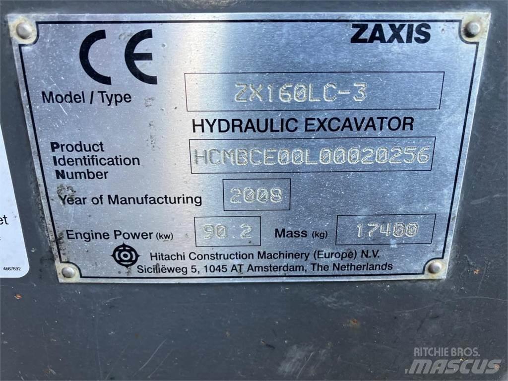 Hitachi ZX160-3 Pásové rýpadlá