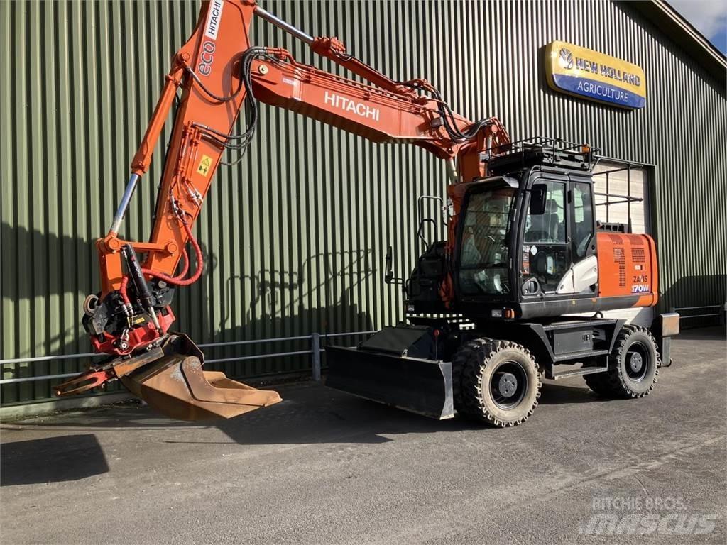 Hitachi ZX170W-6 Kolesové rýpadlá
