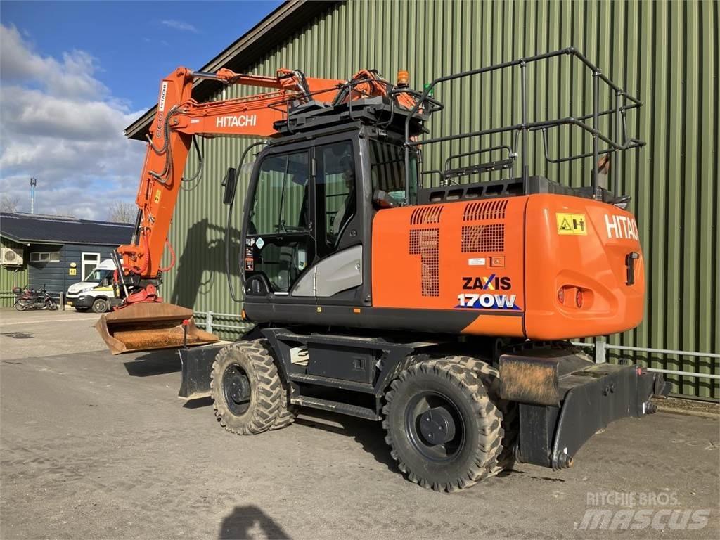 Hitachi ZX170W-6 Kolesové rýpadlá