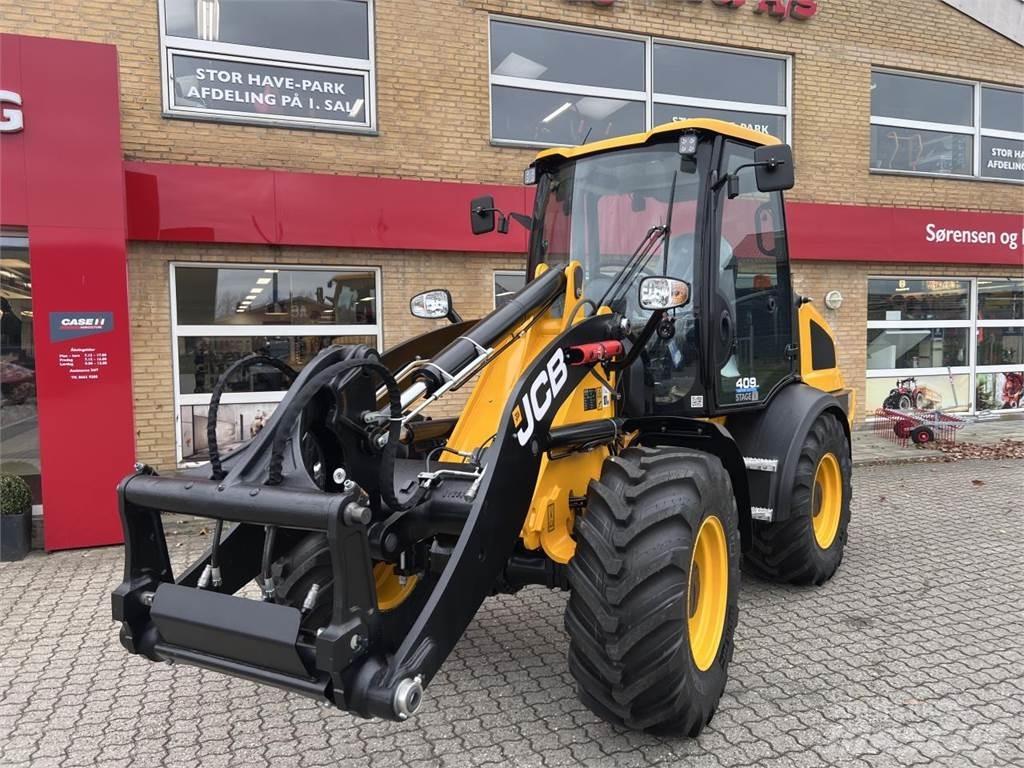 JCB 409 AGRI Kolesové nakladače