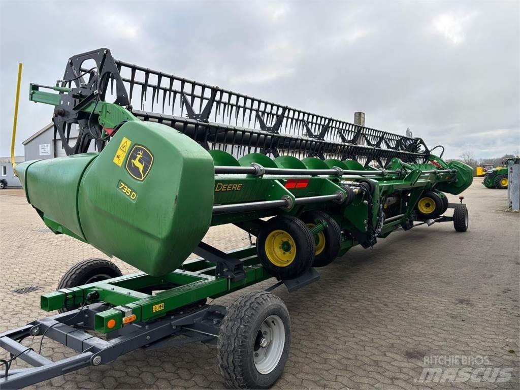 John Deere 735D Kombajnove hlavice