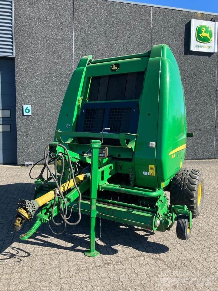 John Deere 864 Lisy na okrúhle balíky