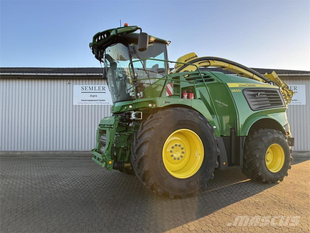 John Deere 9600 Žacie rezačky