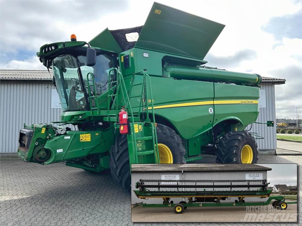 John Deere S690 Kombinované zberacie stroje