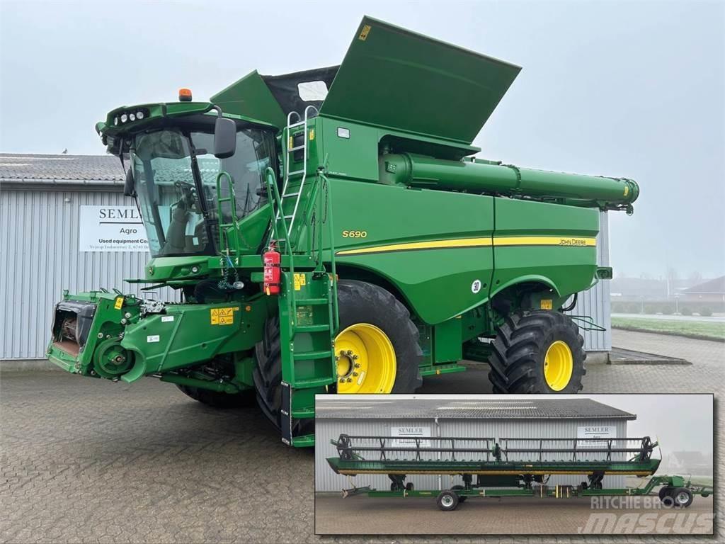 John Deere S690 Kombinované zberacie stroje