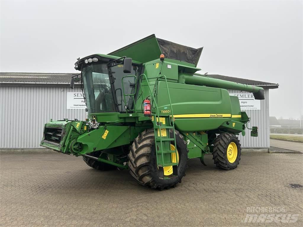 John Deere T660 Kombinované zberacie stroje