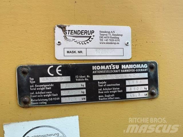 Komatsu WA90 Kolesové nakladače