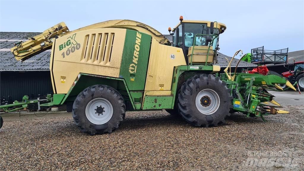 Krone BIG X 1000 Žacie rezačky