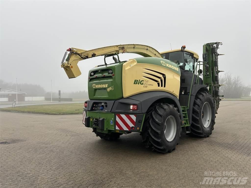 Krone BIG X630 Žacie rezačky