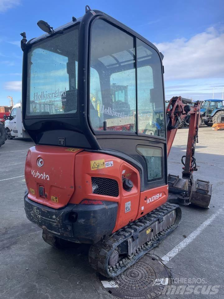 Kubota KX19-4 Mini rýpadlá < 7t