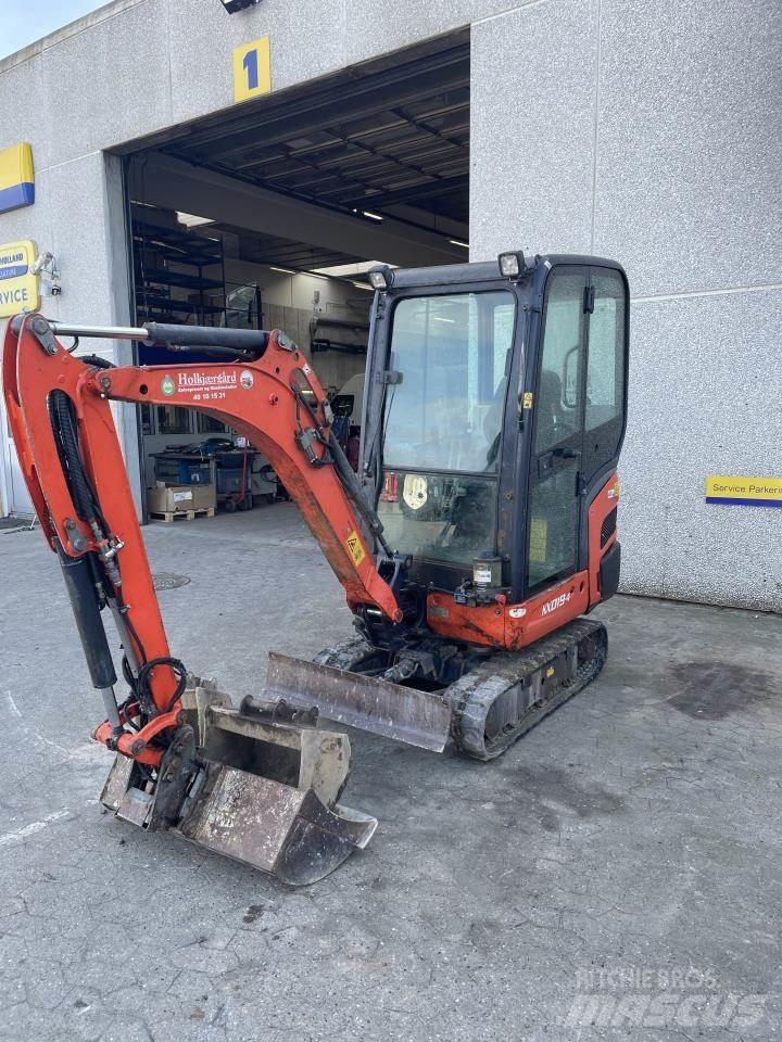 Kubota KX19-4 Mini rýpadlá < 7t