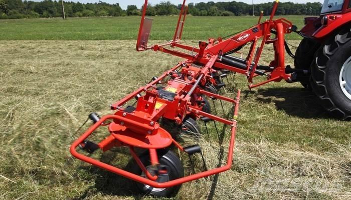 Kuhn GF5203 Obracače a zhrabovače sena