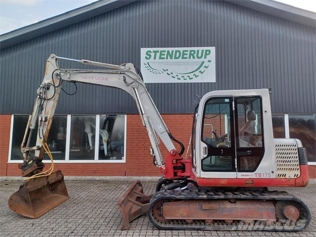 Takeuchi TB175 Mini rýpadlá < 7t