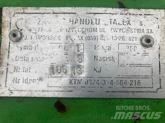 Talex CUT185 Riadkovacie žacie stroje