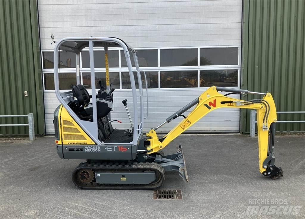 Wacker Neuson ET16 Mini rýpadlá < 7t