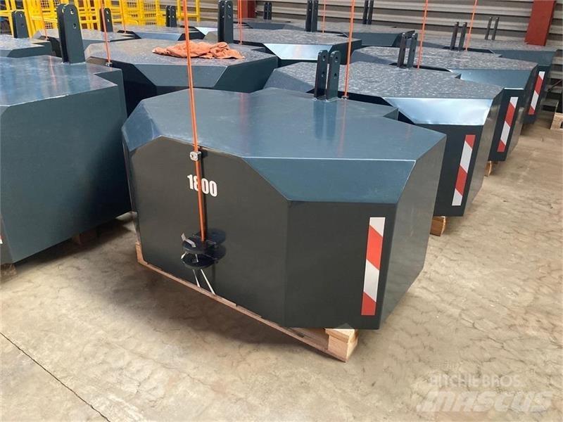  - - -  1800 KG Predné závažie