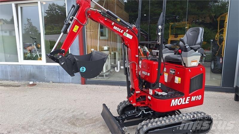  MOLE  M10 Ny Mini rýpadlá < 7t
