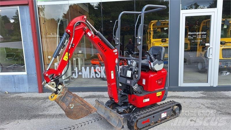 Mole M12 Mini rýpadlá < 7t