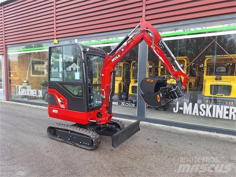 Mole M20 Mini rýpadlá < 7t
