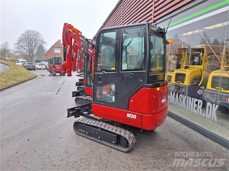 Mole M20 Mini rýpadlá < 7t