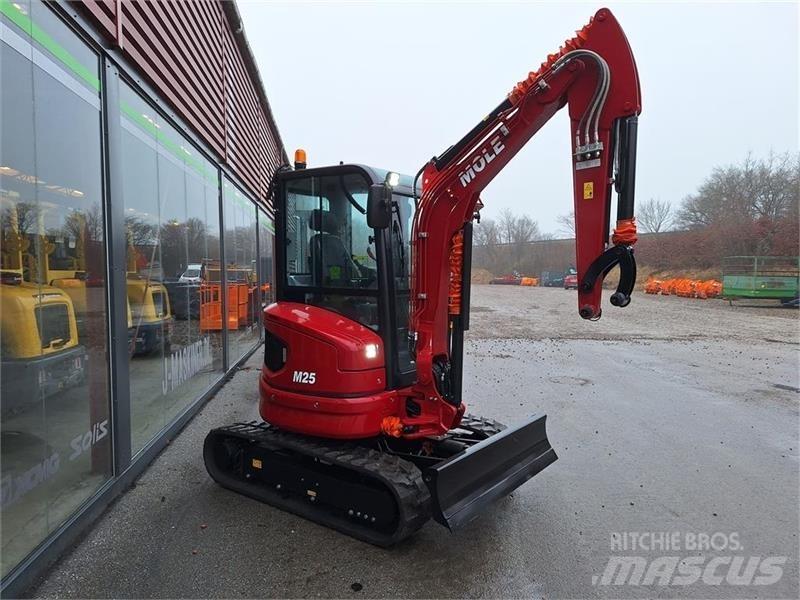Mole M25 Mini rýpadlá < 7t