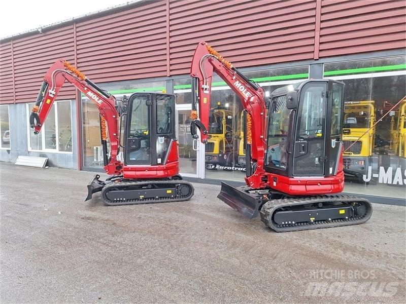 Mole M25 Mini rýpadlá < 7t