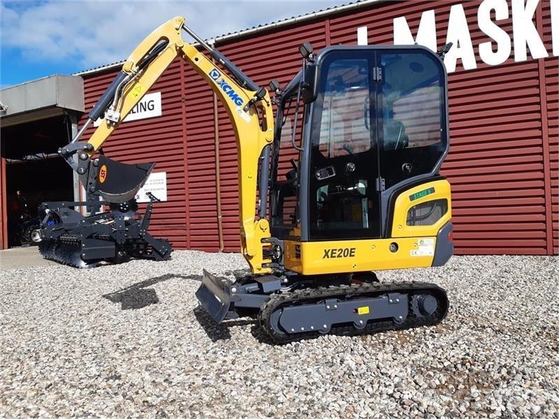 XCMG xe20e Mini rýpadlá < 7t