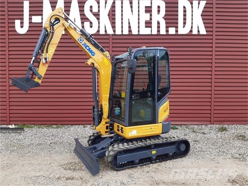 XCMG xe27e Mini rýpadlá < 7t