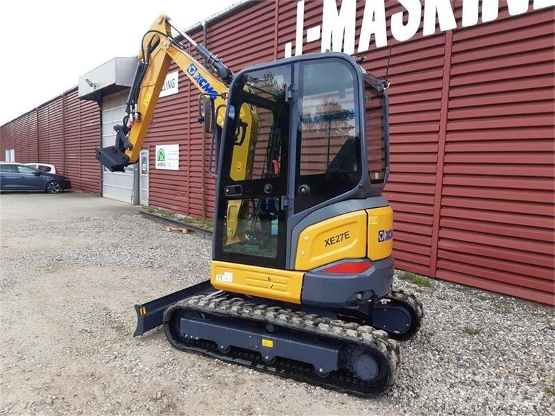 XCMG xe27e Mini rýpadlá < 7t