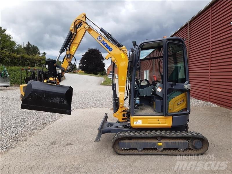 XCMG xe27e Mini rýpadlá < 7t