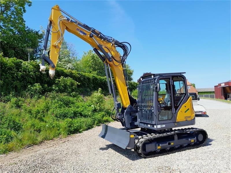 XCMG xe80e Pásové rýpadlá