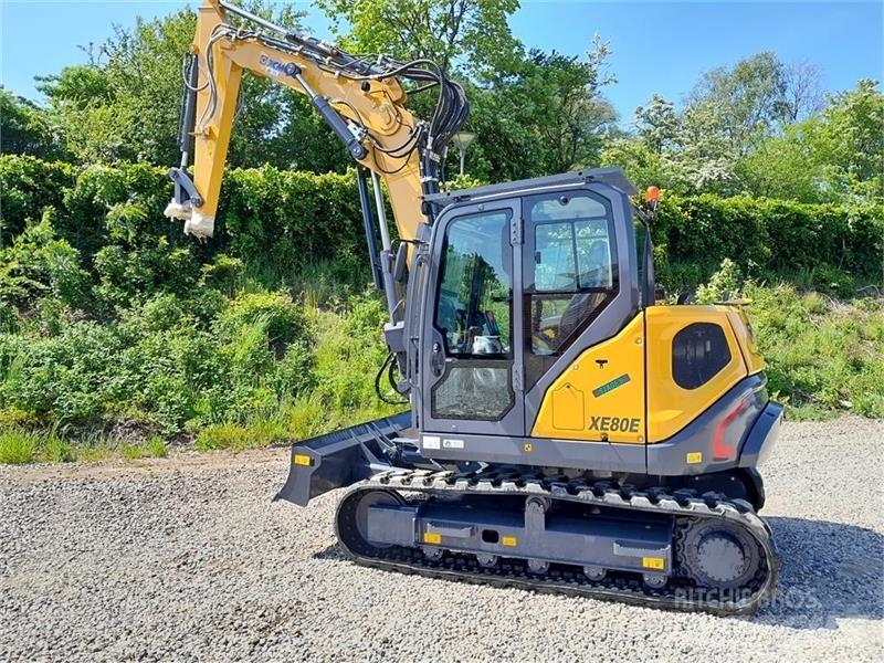 XCMG xe80e Pásové rýpadlá