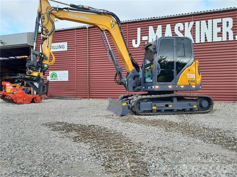 XCMG XE80E Pásové rýpadlá