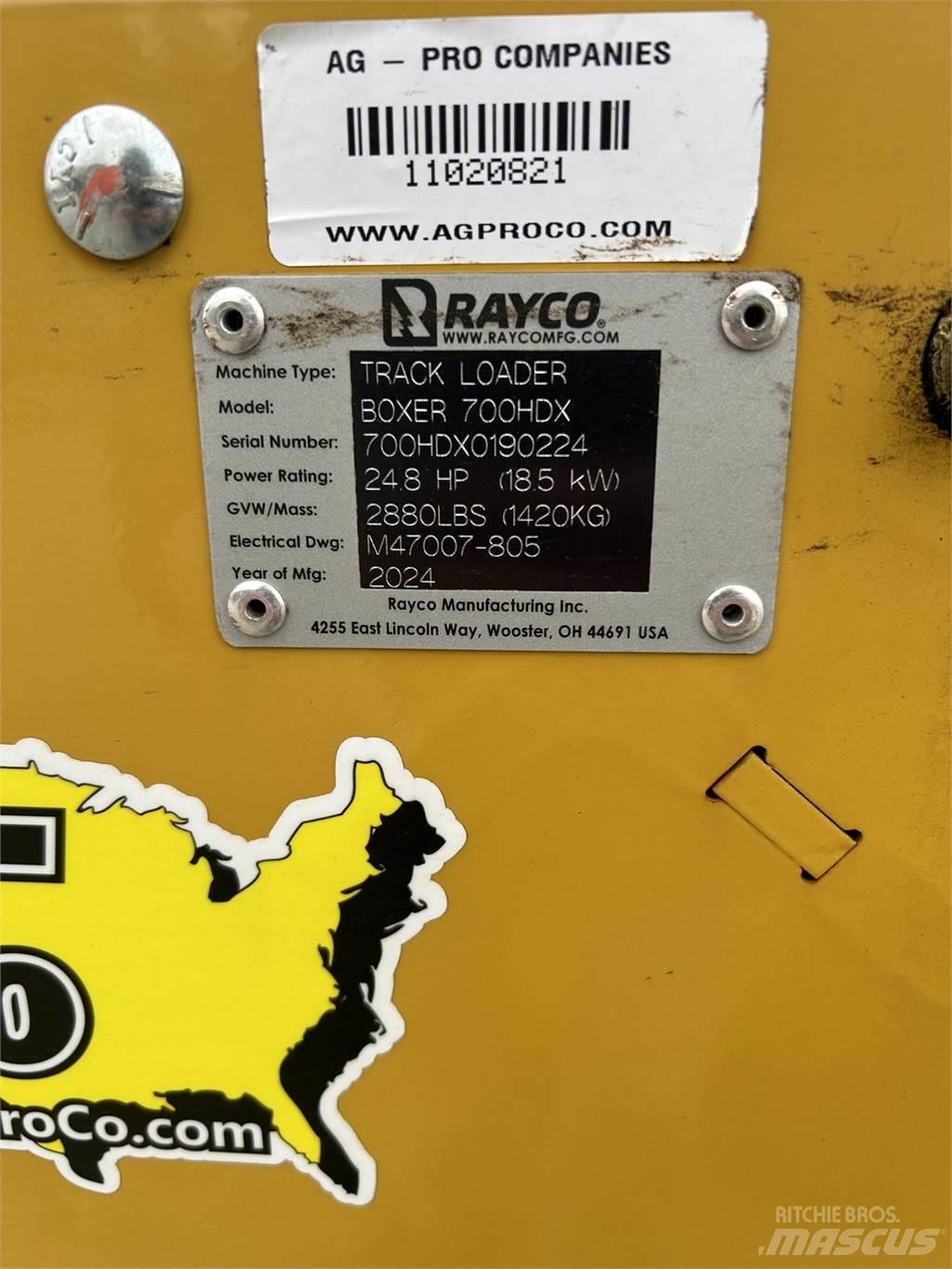 Boxer 700HDX Mini rýpadlá < 7t