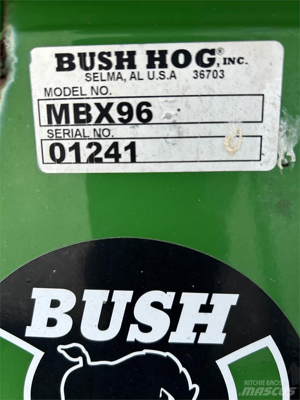 Bush Hog MBX960 Snežné pluhy, predné snežné radlice