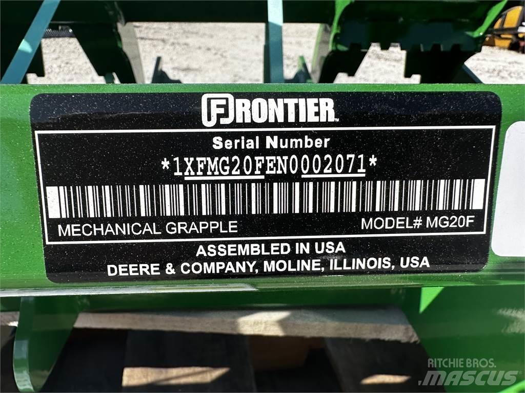 Frontier MG20F Ďalšie poľnohospodárske stroje