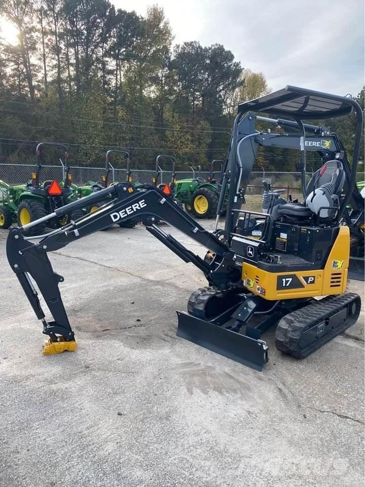 John Deere 17 P Mini rýpadlá < 7t