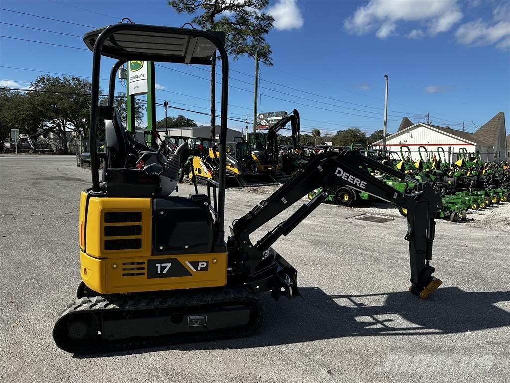 John Deere 17 P Mini rýpadlá < 7t