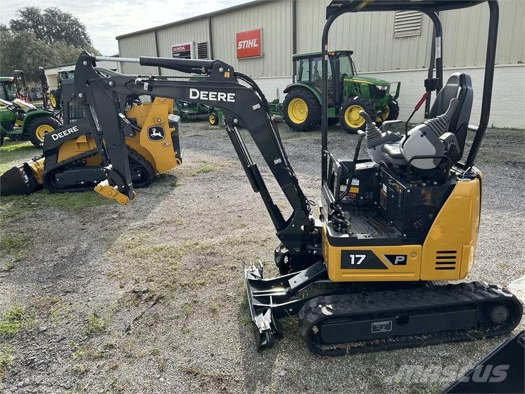 John Deere 17 P Mini rýpadlá < 7t