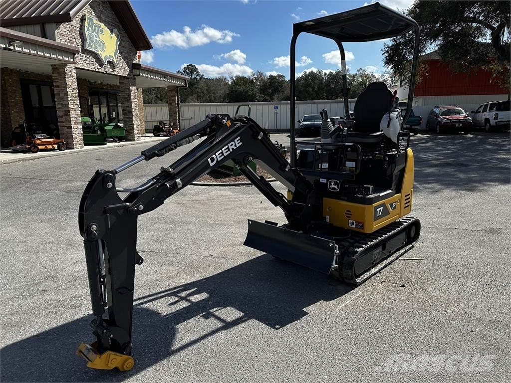 John Deere 17 P Mini rýpadlá < 7t