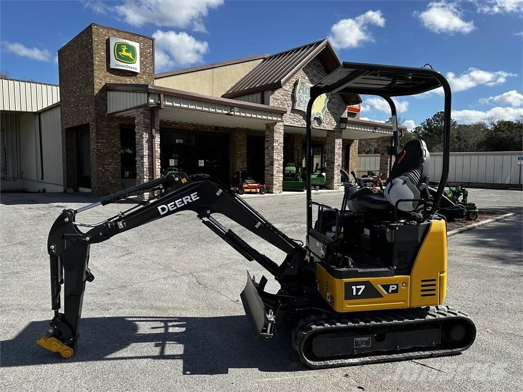 John Deere 17 P Mini rýpadlá < 7t