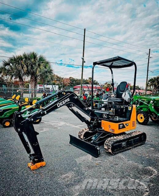 John Deere 17 P Mini rýpadlá < 7t